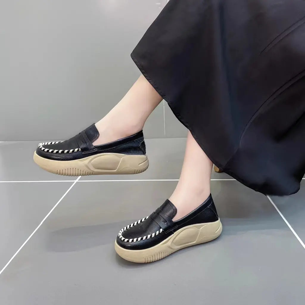 [W-Zapato] Nuevos Zapatos Casuales De Suela Blanda Para Mujer Sin Pies Cansados