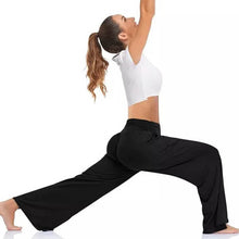 Cargar imagen en el visor de la galería, Pantalones Deportivos De Yoga Relajados De Piernas Anchas Para Mujeres

