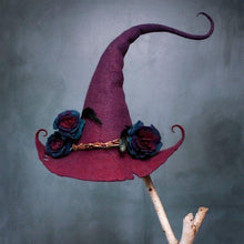 Cargar imagen en el visor de la galería, 🔥 Fiesta De Halloween Sombreros De Bruja De Fieltro
