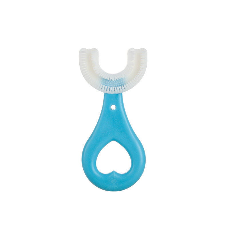 Cepillo de dientes en forma de U para niños de 360 °
