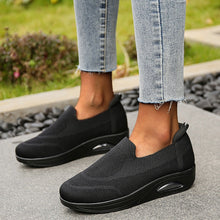 Cargar imagen en el visor de la galería, [W-Zapato] Zapatos Planos De Suela Gruesa Para Mujer Zapatillas Informales De Malla Para Caminar, Mocasines Sin Cordones
