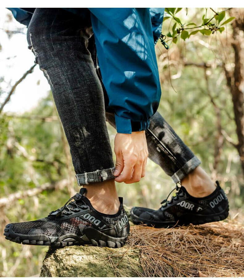 Zapatos Para Hombre Zapatos Para Caminar Al Aire Libre Zapatillas Antideslizantes Transpirables