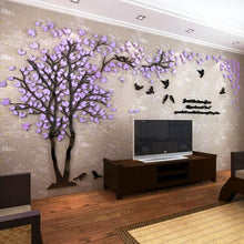 Cargar imagen en el visor de la galería, 3D Murales De Pared De Acrílico De árbol De Pareja
