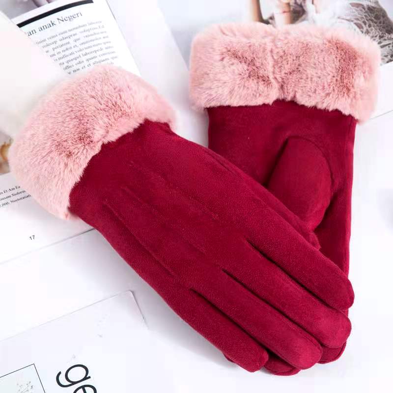 Los guantes impermeables para mujeres